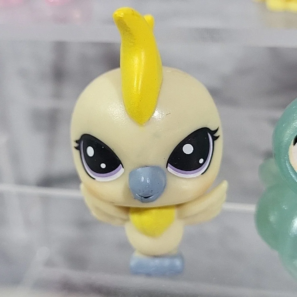 Littlest Pet Shop LPS Mini‎ Figures Lot Of 6 Cat Dog Birds